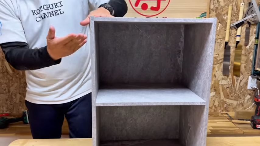 アレンジするカラーボックス