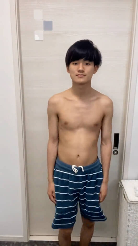 身長は168センチで体重は52キロ