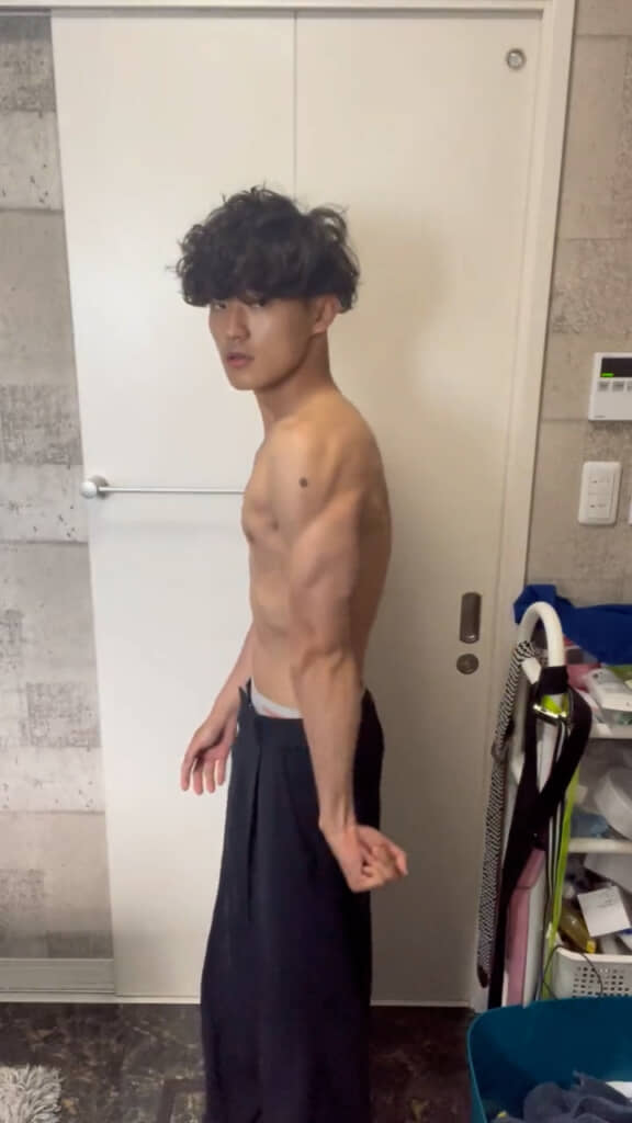 体が引き締まってる！