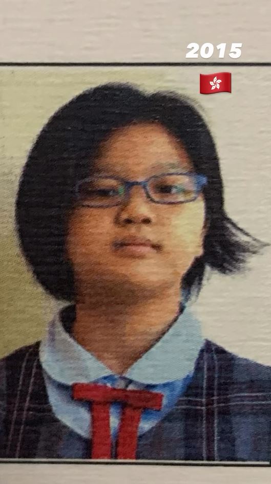 12歳のころのGloriaさん