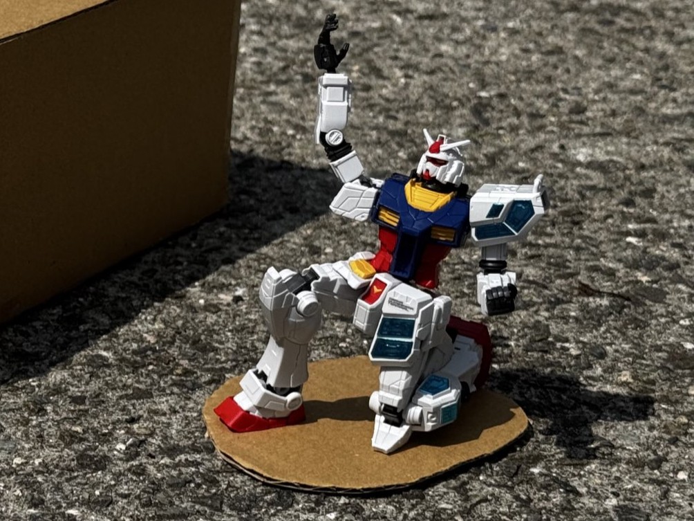 甥にガンダムをあげたら……？