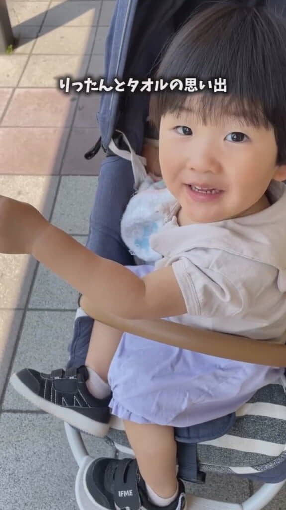 お出かけのときだってベビーカーに