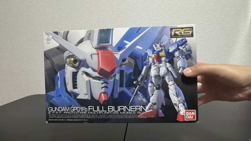 福袋に入っていた「RG 1/144 ガンダム試作1号機フルバーニアン」
