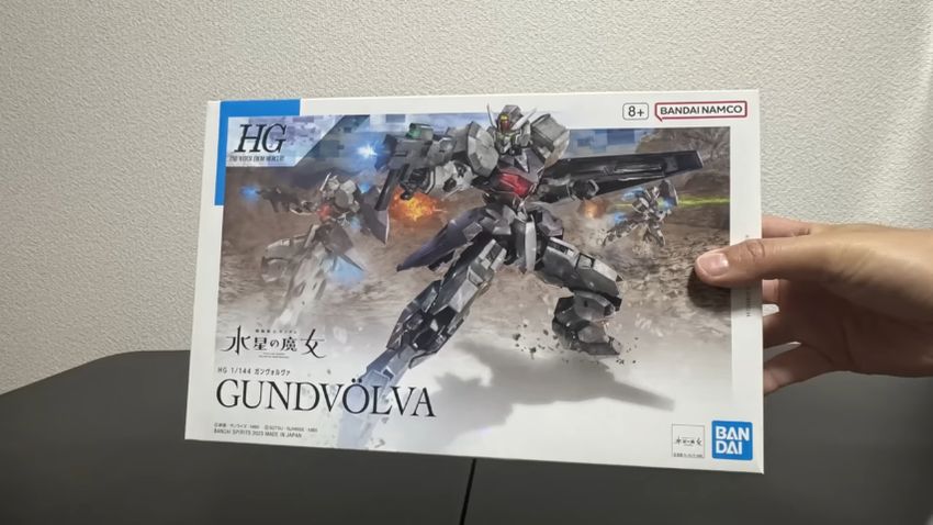 福袋に入っていた「HG 1/144 ガンヴォルヴァ」