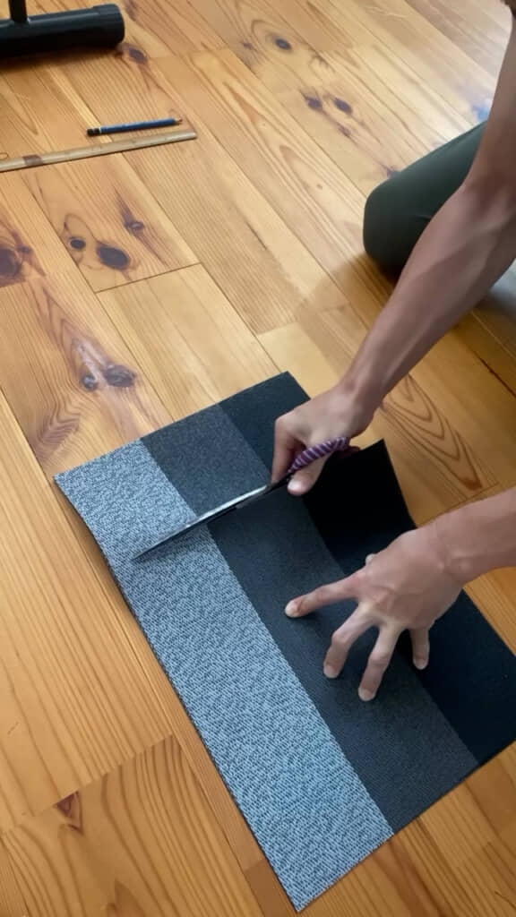 ダイソーのランチョンマットをリメイク！