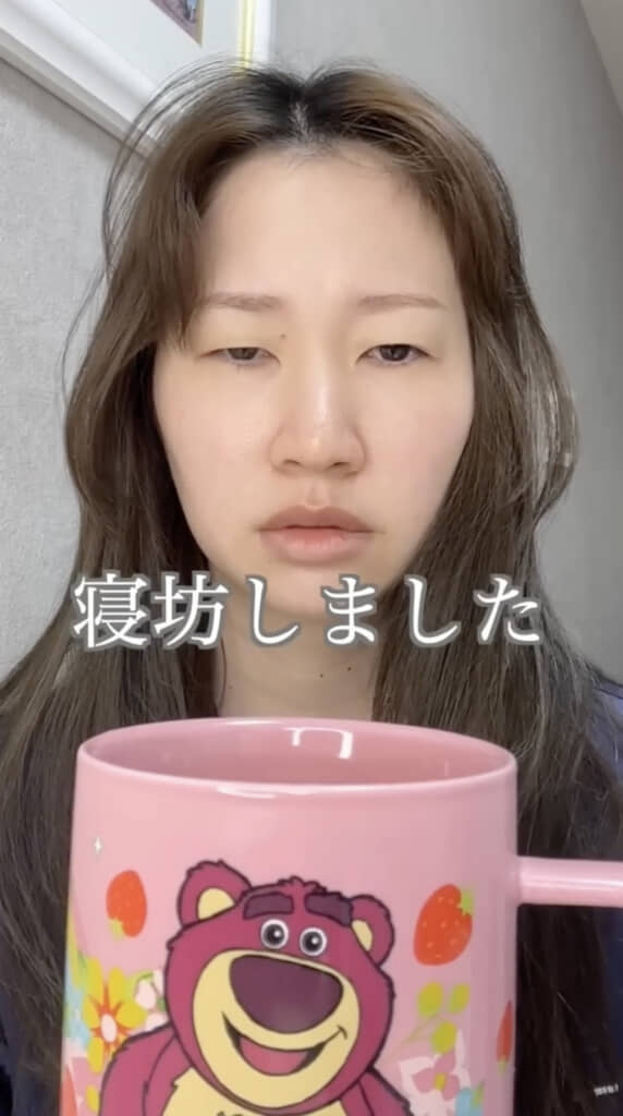 寝起きの足の裏さん