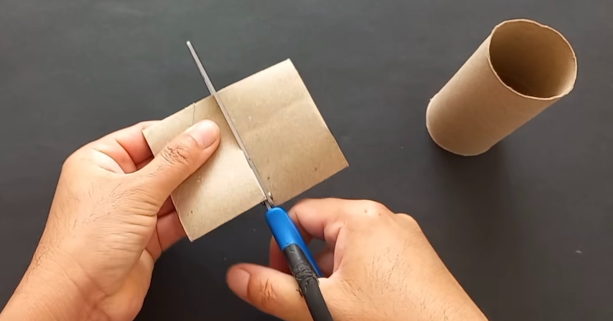 捨てるはずのトイレットペーパー芯→つぶして、切って、貼っていくと……　「オーマイゴッド」予想外の大変身に「信じられない」【海外】（1/3） | カルチャー・アート ねとらぼ