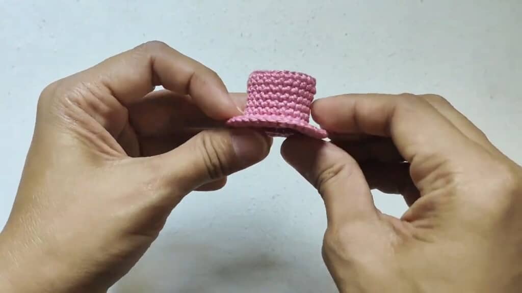 帽子本体が完成