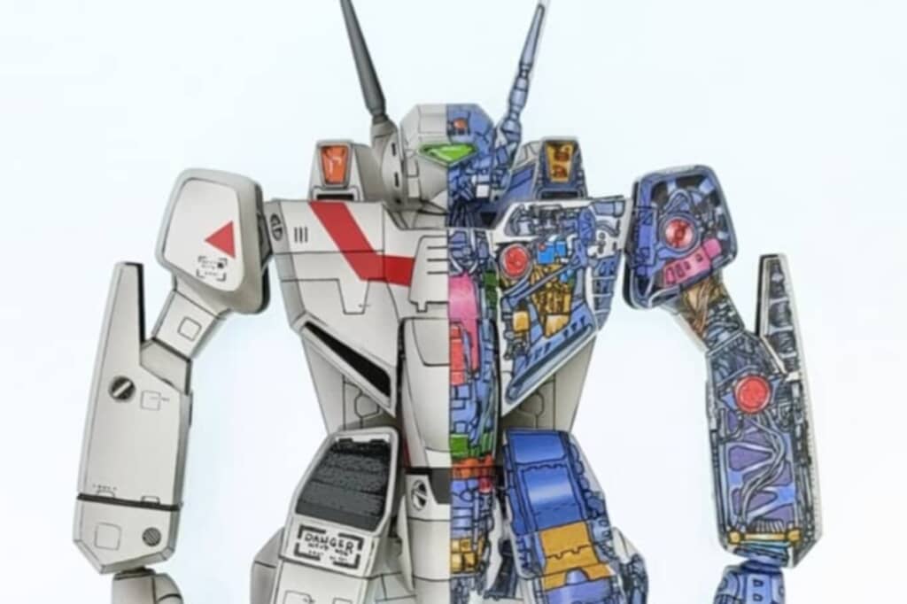 ロボットアニメの設定画