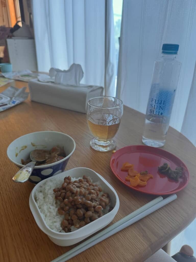 6歳の娘さんが用意したお昼ごはん