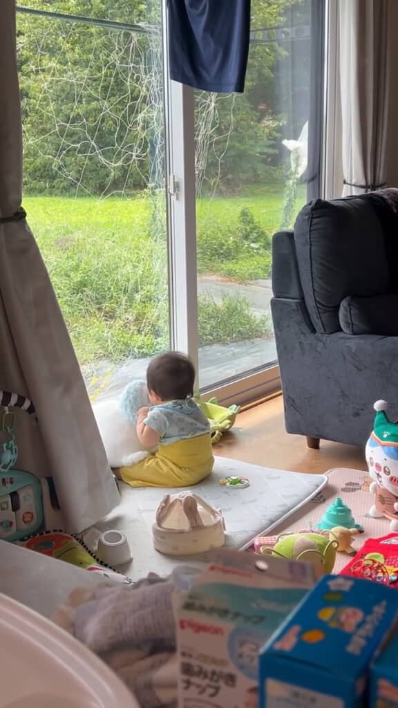 再びぬいぐるみへ