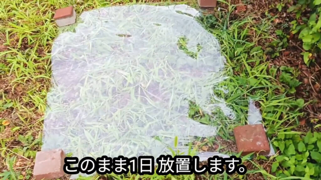 透明なシートだとどうなるのか