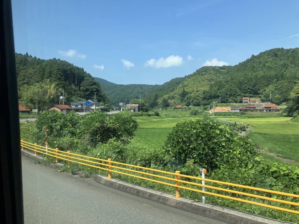 こちらは塗り直したのか鮮やかな夏みかん色