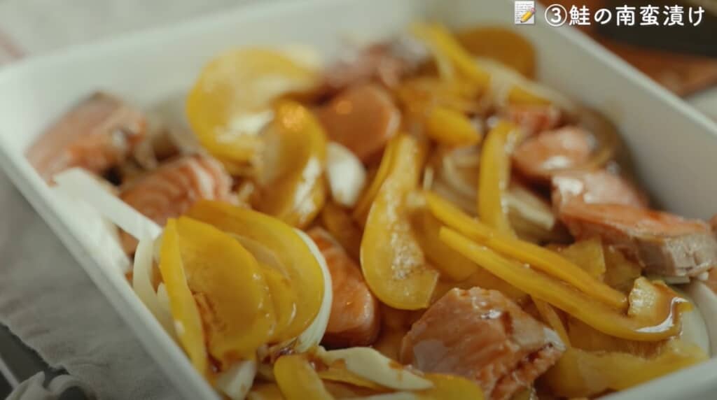 鮭の南蛮漬け