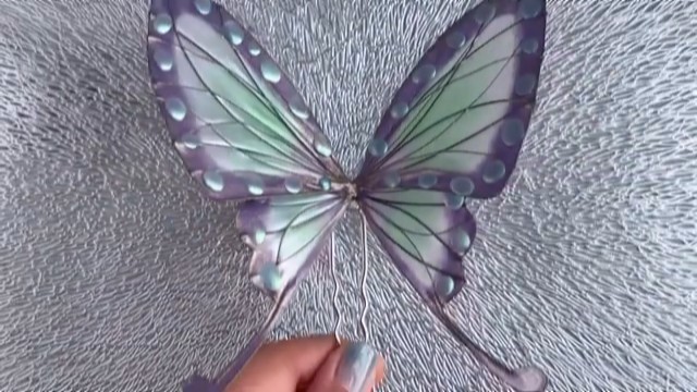 胡蝶しのぶの髪飾り完成！