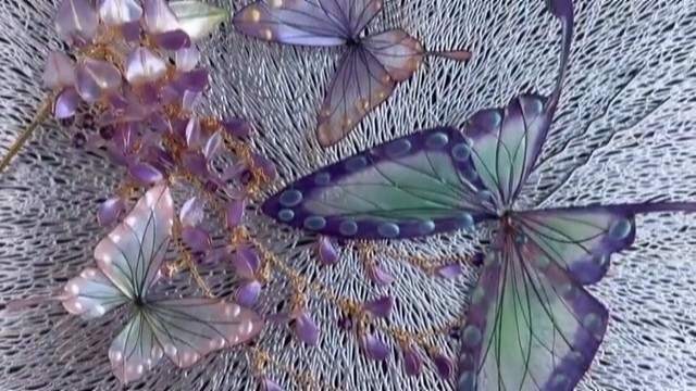 藤の花のかんざしもプラス！