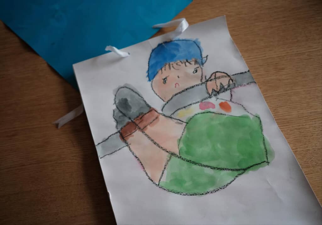 息子さんの絵