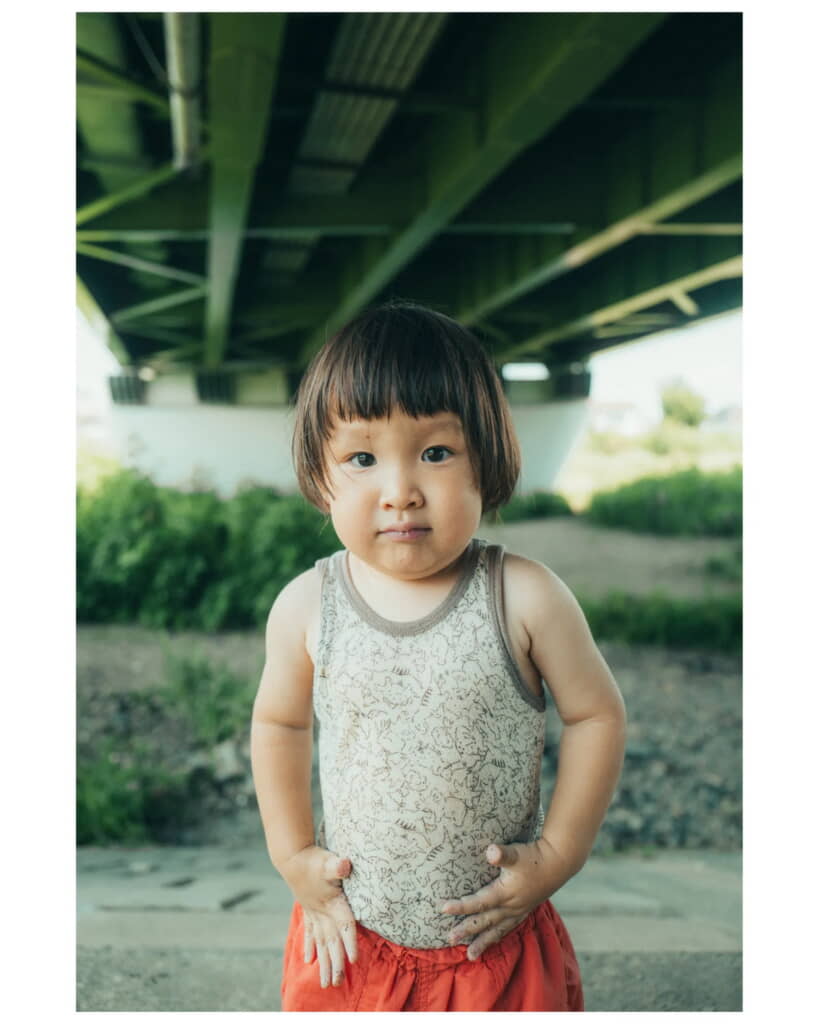 緊迫感に満ちた表情です