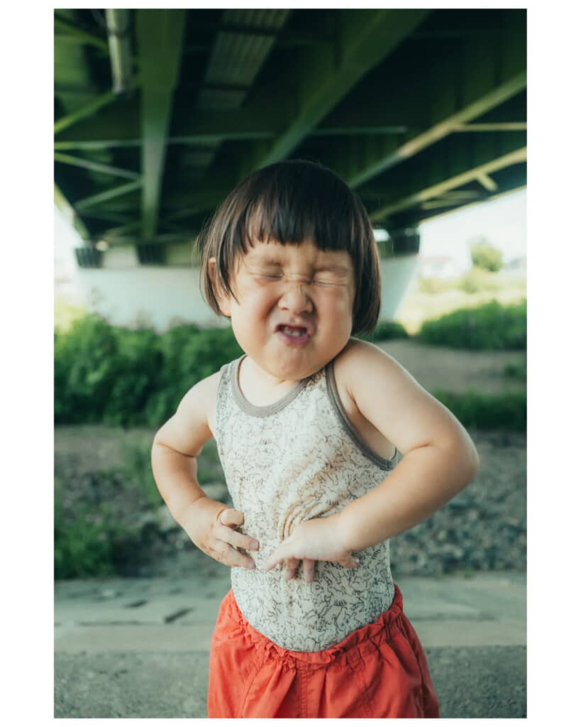 あらん限りの力を込めて