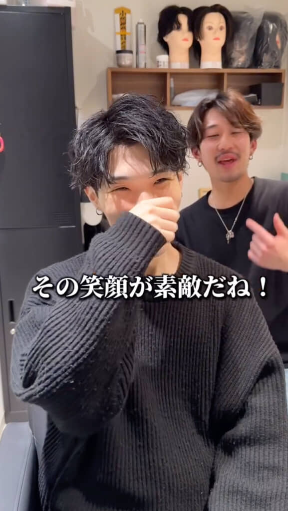 とってもうれしそう