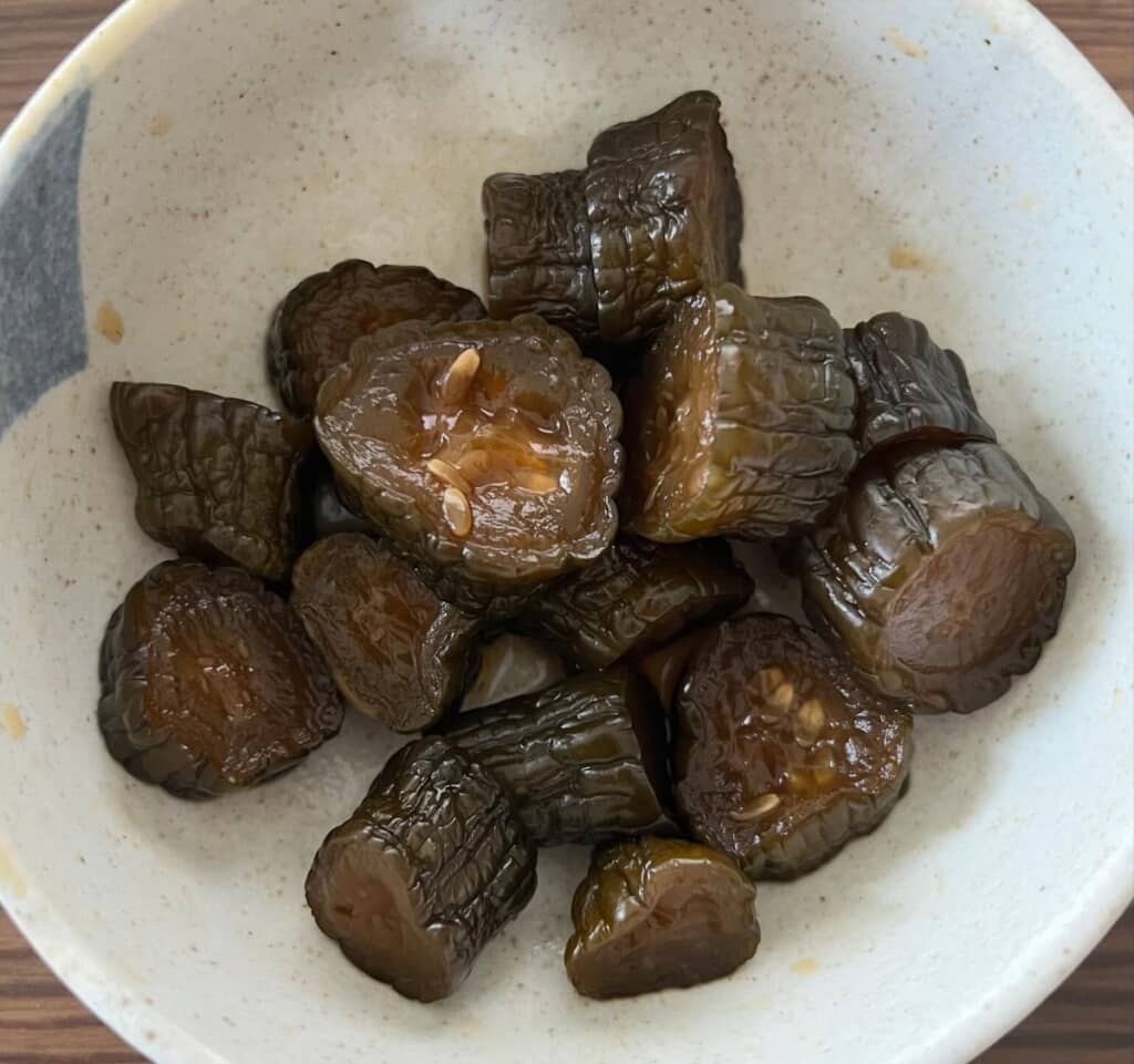 手作りきゅうりのQちゃん！（画像提供：ティンちゃんママさん／@thin_riri_mei_mama）