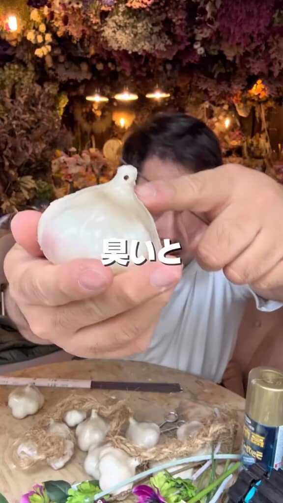 切り離してブーケの材料に