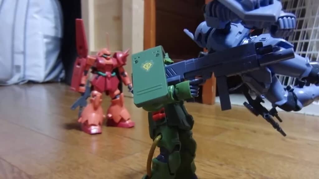 高機動のヅダによる厳しい訓練