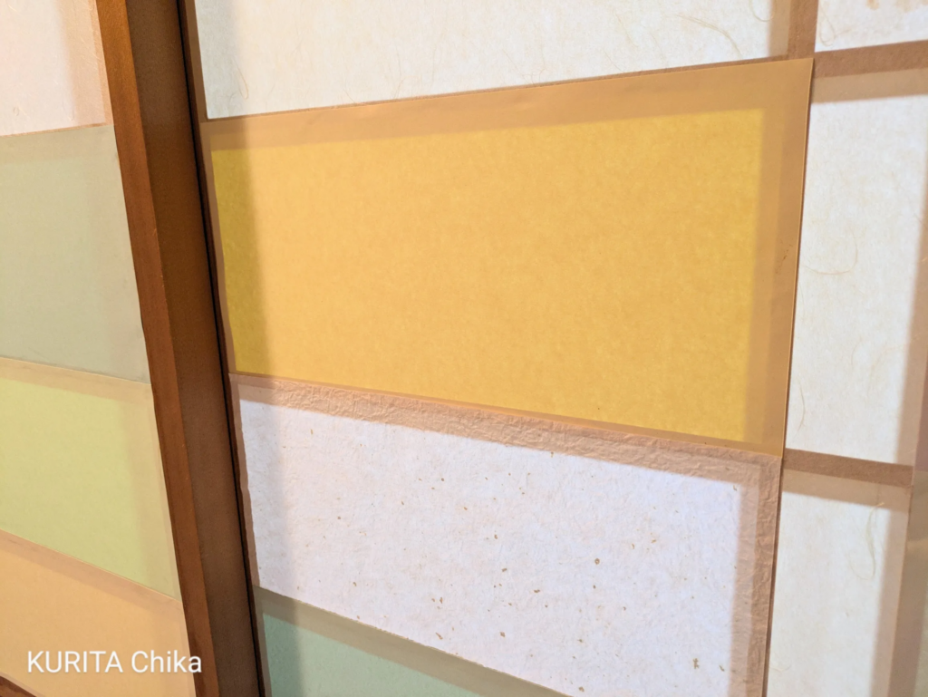 藝大卒の画家が障子をリメイク