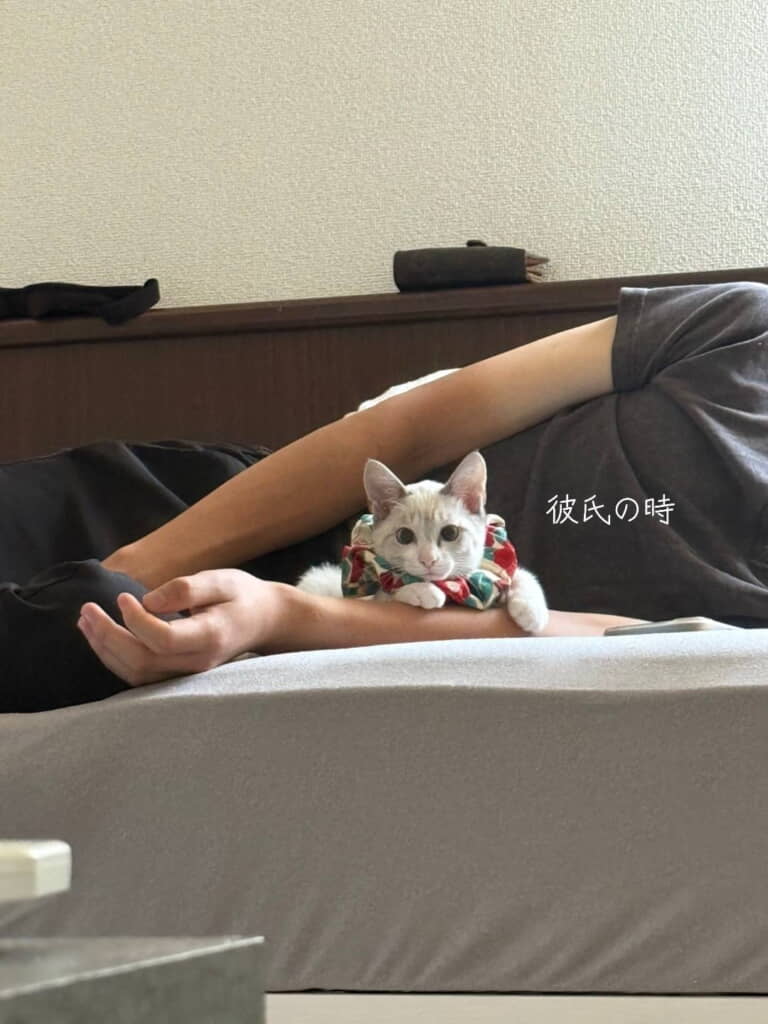 キュルンとした瞳もキュート