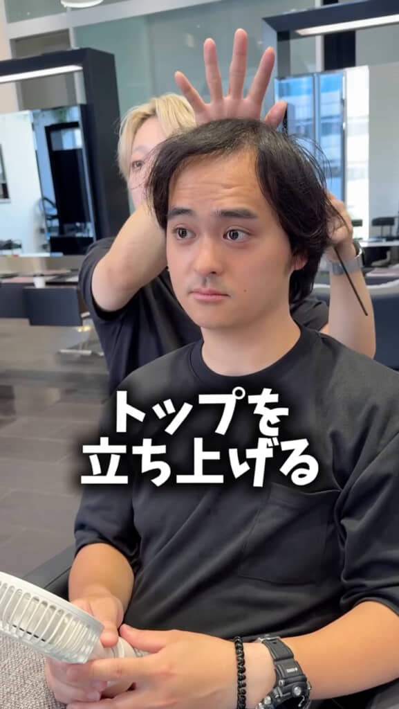 似合う髪形を提案