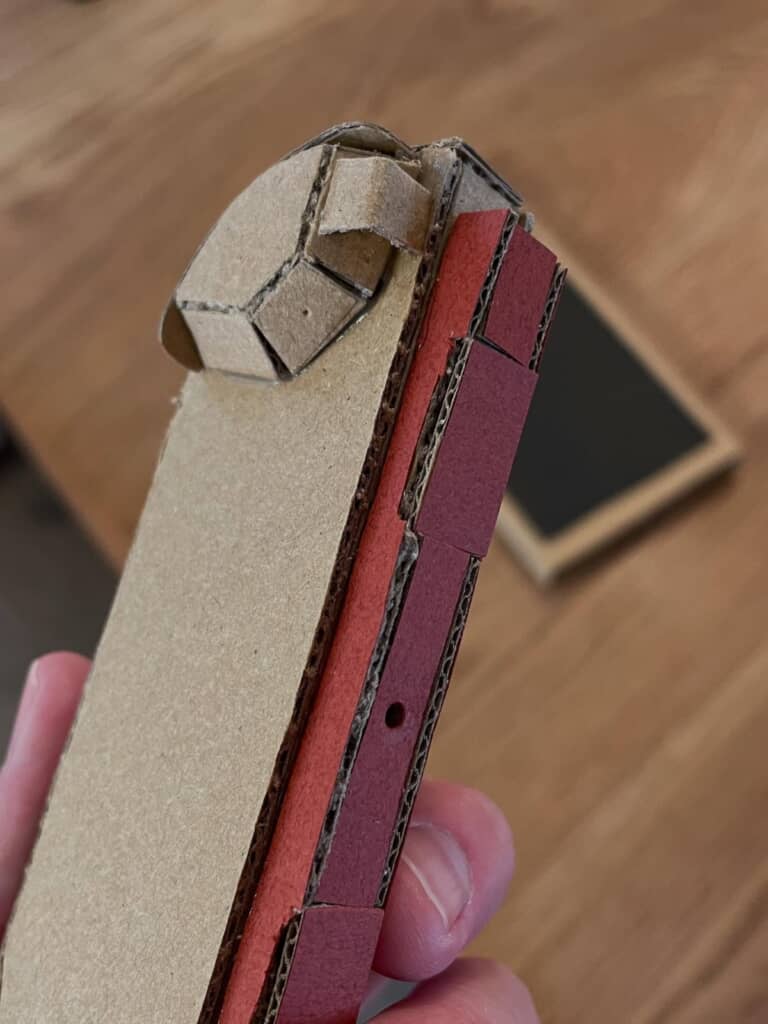 背面にもこだわっています