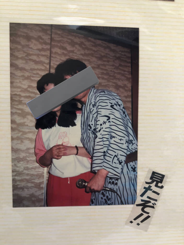 密会っぽく演出された2人