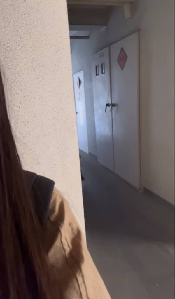 初めて靴を履いた息子くん