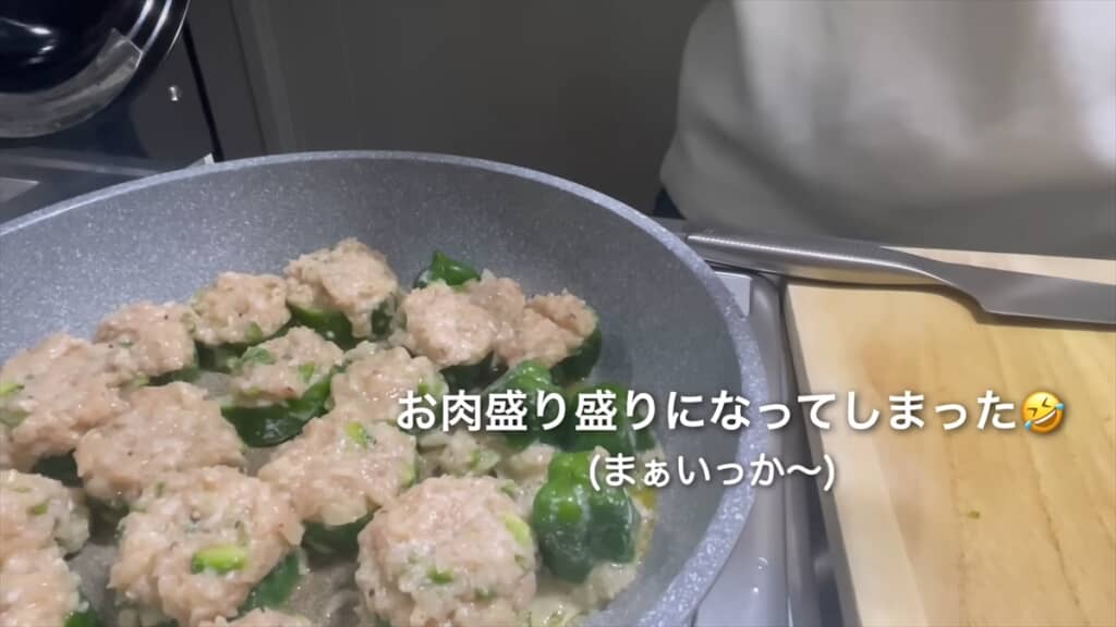 一口コンロで作るタッパー弁当