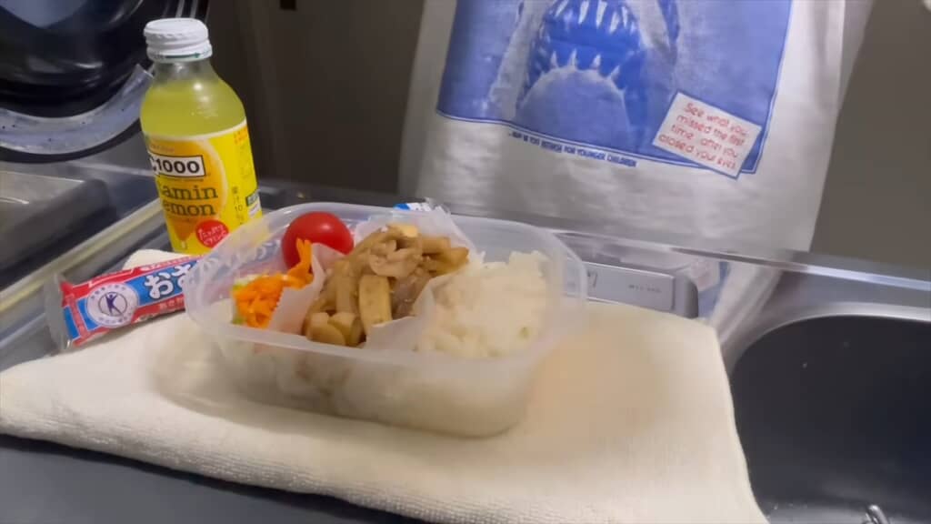 一口コンロで作るタッパー弁当