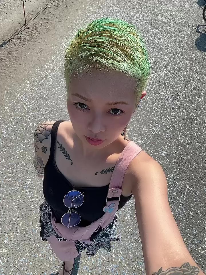 美しいグラデーションに