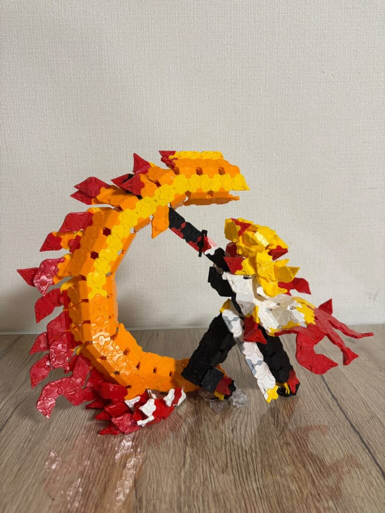 昇り炎天を繰り出す煉獄さん