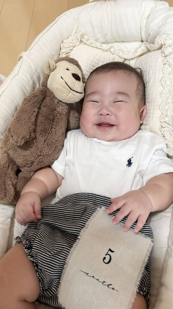 パンパンに成長し、親しみやすい印象に