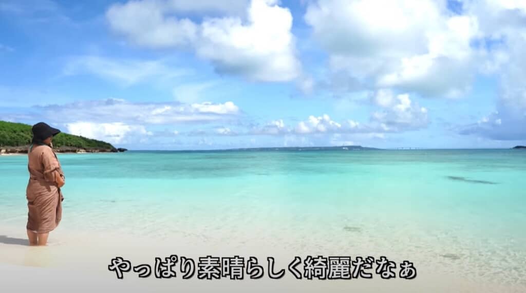 すばらしくきれいな海