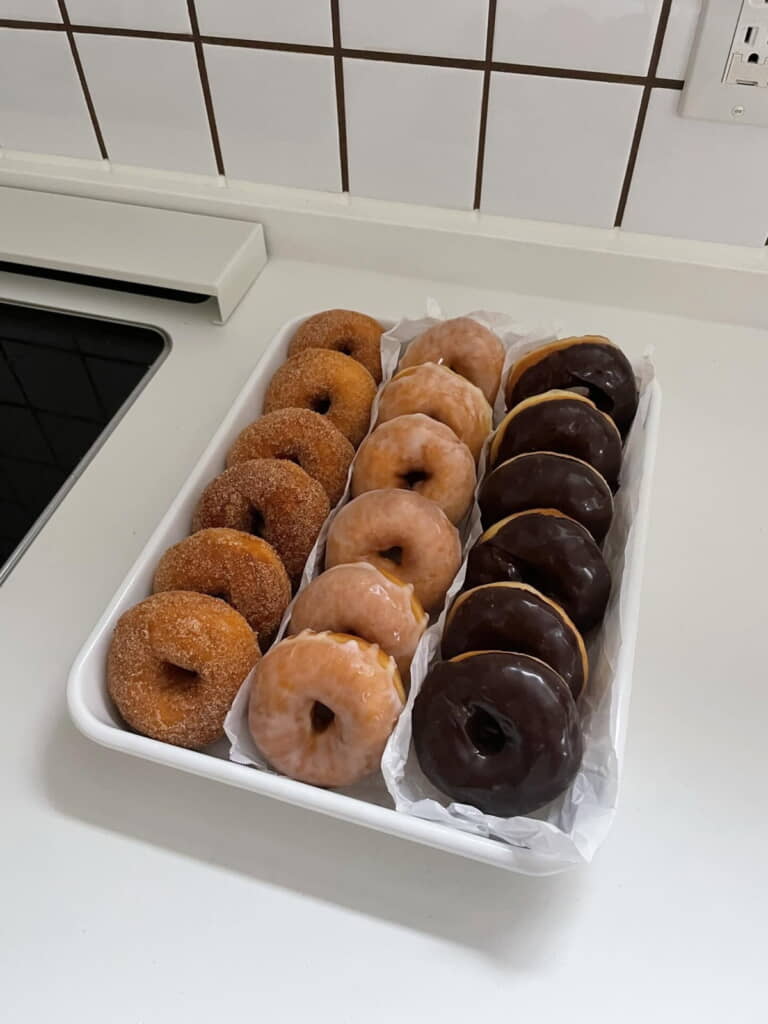 まるでお店のドーナツのようなクオリティー