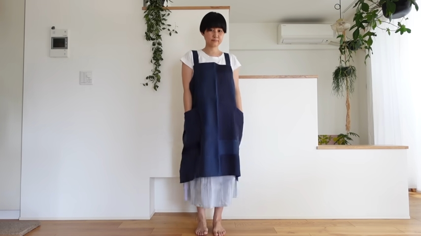 さりげないパッチワークがかわいい