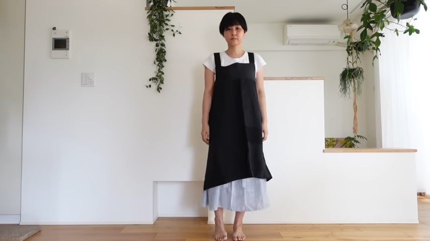 すてきなエプロンが完成！