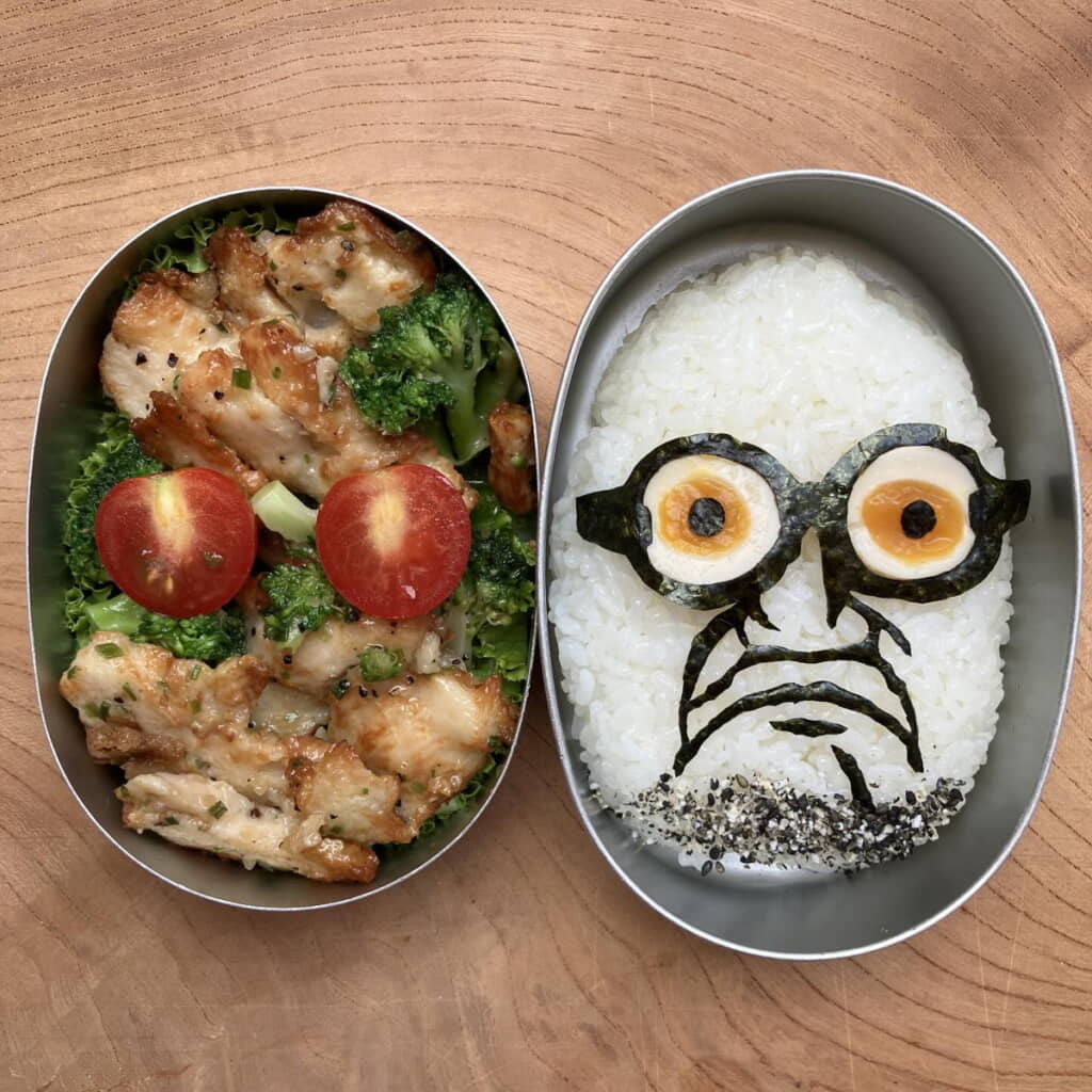 おかずにもザコシさんの残像が……