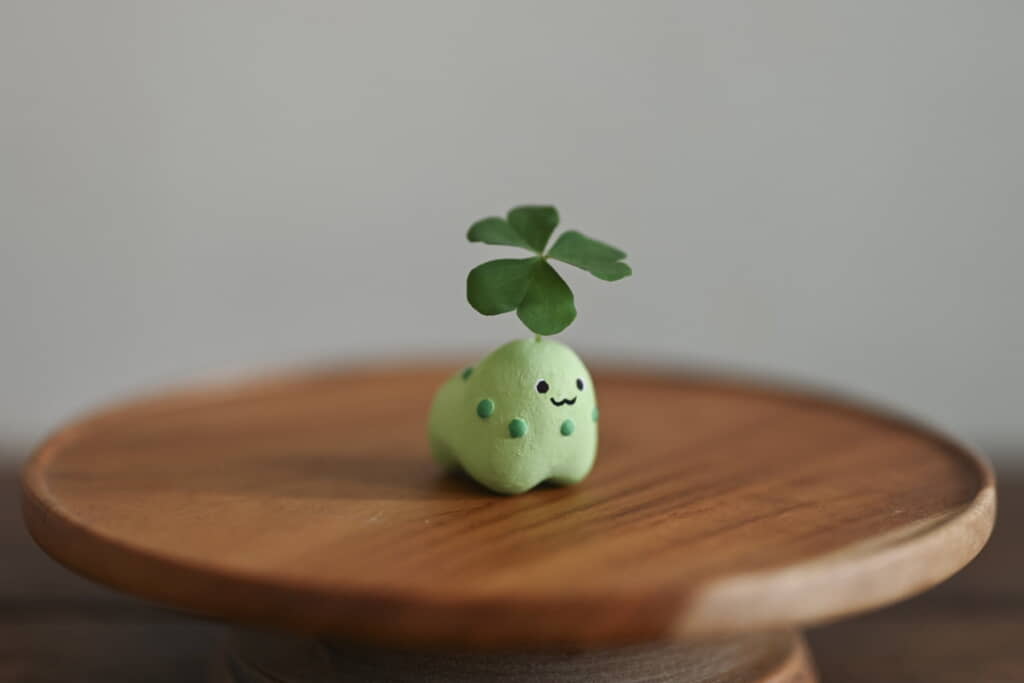 頭の葉っぱがチェンジできる！