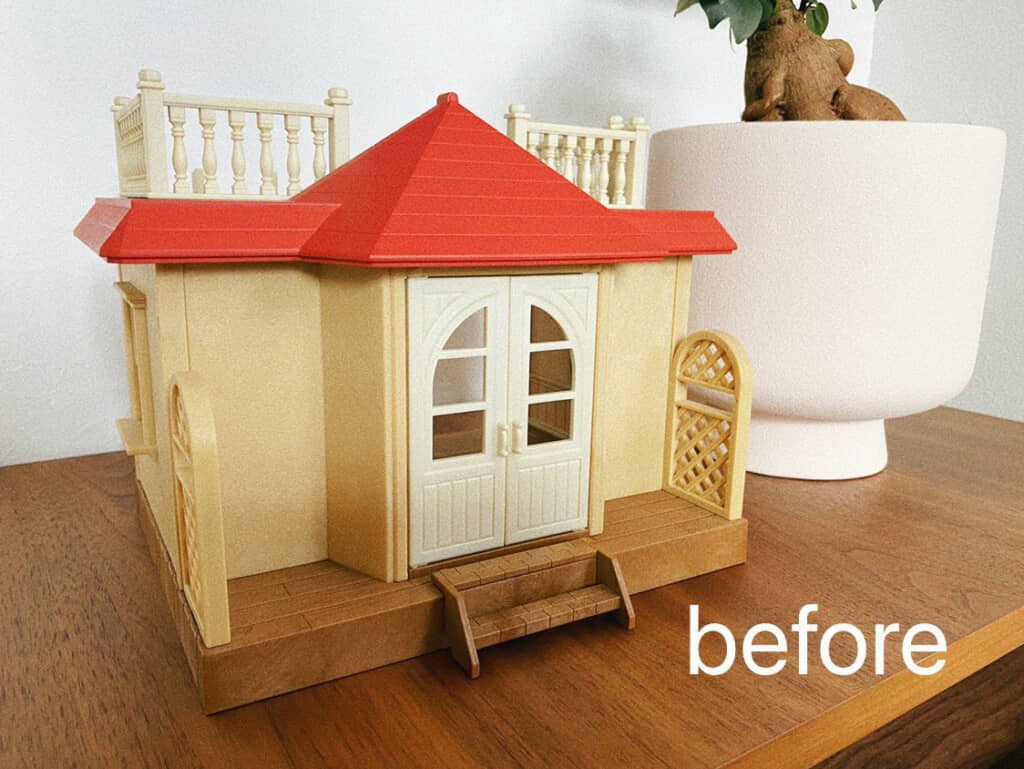 シンプルな配色のおうち