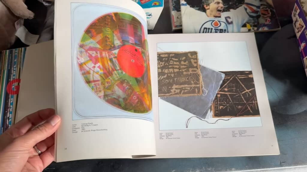 レコード時代ならではのアートブック