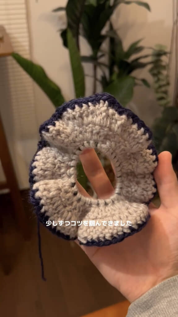 3作目のシュシュ