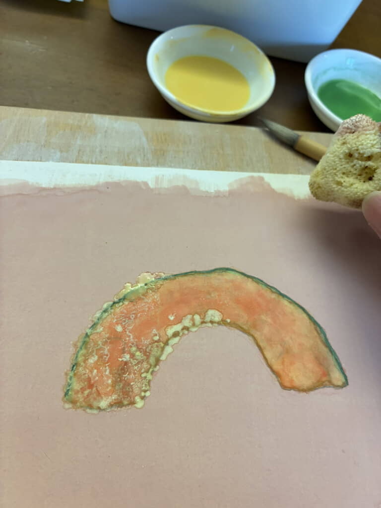 段々揚げたて天ぷらになっていきます！