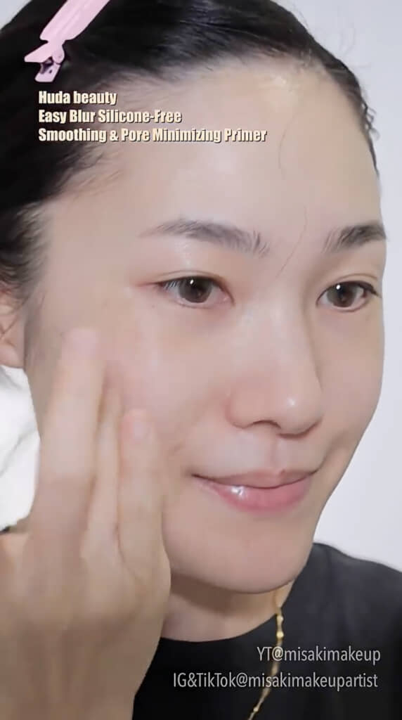 毛穴をしっかり埋めて……