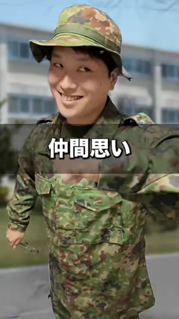 仲間思いな隊員